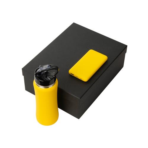 Подарочный набор с бутылкой для воды и повербанком С2, 10000 mAh; - купить необычные подарки в Воронеже