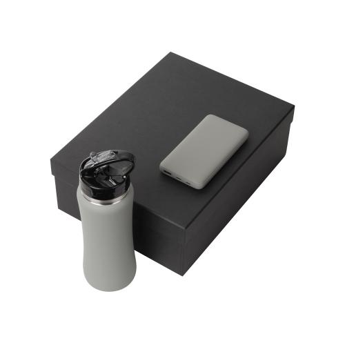 Подарочный набор с бутылкой для воды и повербанком С2, 10000 mAh; - купить необычные подарки в Воронеже