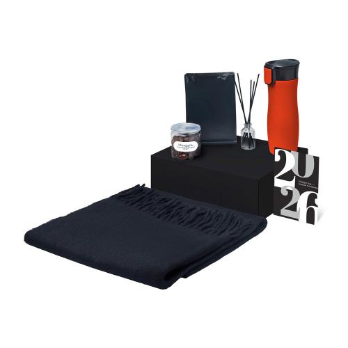 Подарочный набор с палантином и термокружкой; - купить необычные подарки в Воронеже