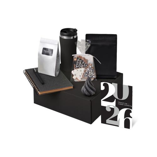 Подарочный набор c термокружкой, чаем, кофе и блокнотом; - купить необычные подарки в Воронеже