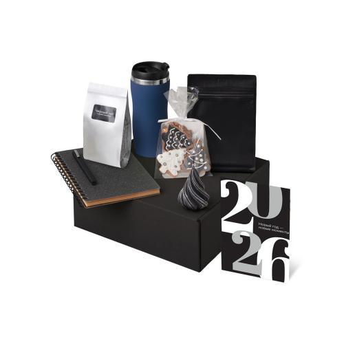 Подарочный набор c термокружкой, чаем, кофе и блокнотом; - купить необычные подарки в Воронеже