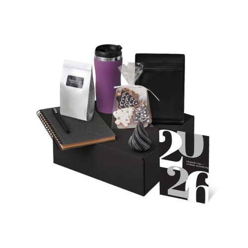 Подарочный набор c термокружкой, чаем, кофе и блокнотом; - купить необычные подарки в Воронеже