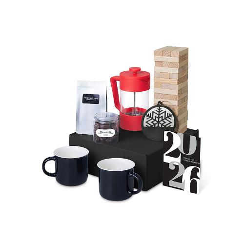 Подарочный набор c френчпрессом, кружками и чаем; - купить необычные подарки в Воронеже