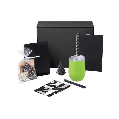 Подарочный набор c термокружкой, блокнотом, ручкой и свечкой; - купить необычные подарки в Воронеже