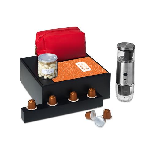 Подарочный набор Re:y. Boost с кофемашиной; - купить необычные подарки в Воронеже