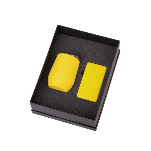 Подарочный набор с термокружкой и повербанком С2, 10000 mAh; - купить необычные подарки в Воронеже