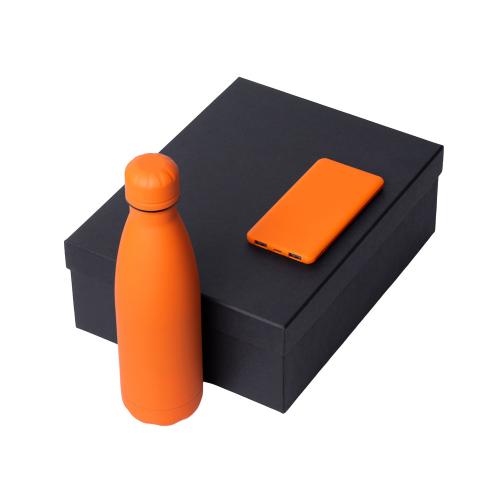 Подарочный набор с термобутылкой и повербанком С1, 5000 mAh; - купить необычные подарки в Воронеже