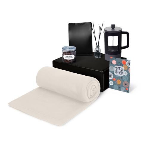 Подарочный набор Re:y. Vive с пледом; - купить необычные подарки в Воронеже