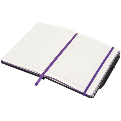 Блокнот Noir Edge среднего размера; - купить именные сувениры в Воронеже