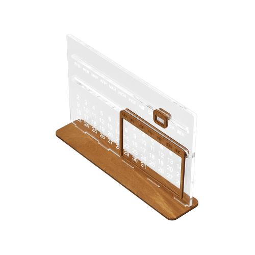 Вечный календарь Evermore 210х127 мм: фанера 3 мм, орг стекло 4 мм; - купить необычные сувениры в Воронеже