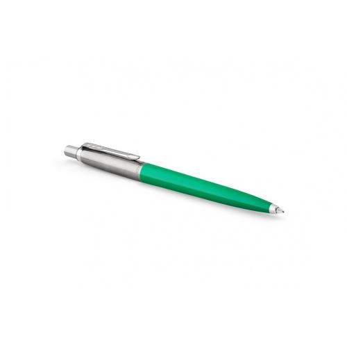 Шариковая ручка Parker Jotter, цвет GREEN, цвет чернил синий, толщина линии M ; - купить именные сувениры в Воронеже
