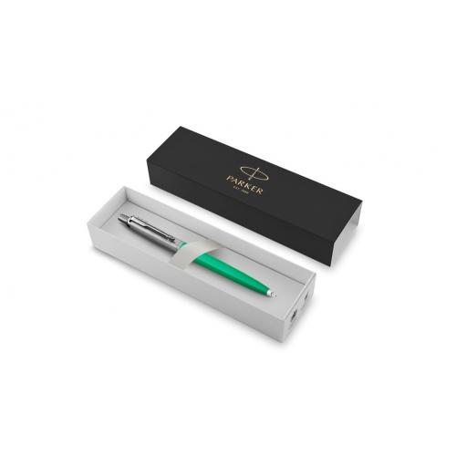 Шариковая ручка Parker Jotter, цвет GREEN, цвет чернил синий, толщина линии M ; - купить необычные подарки в Воронеже