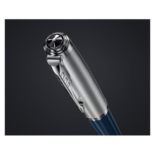 Шариковая ручка Parker 51 CORE MIDNIGHT BLUE CT, стержень: M, цвет чернил: black; - купить подарки с логотипом в Воронеже