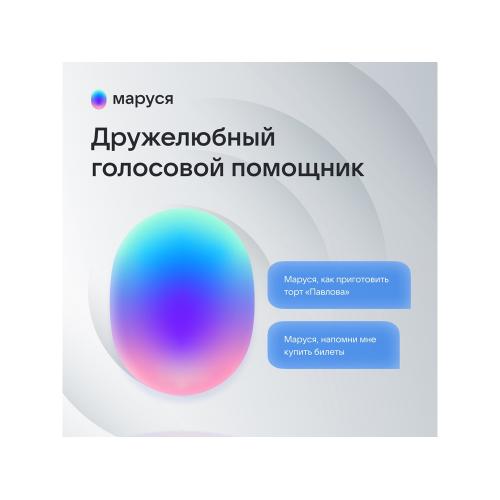 Умная колонка VK Капсула Мини с голосовым помощником Марусей; - купить именные сувениры в Воронеже