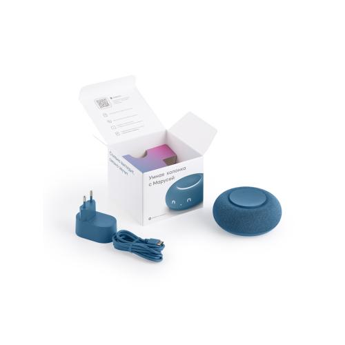 Умная колонка VK Капсула Мини с голосовым помощником Марусей; - купить подарки с логотипом в Воронеже