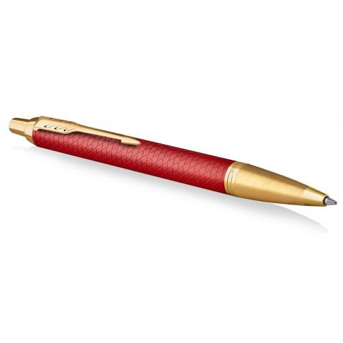 Шариковая ручка Parker IM Premium K318  Red GT, стержень: M, цвет чернил: blue; - купить необычные сувениры в Воронеже