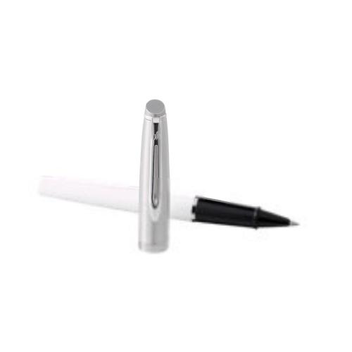Ручка-роллер Waterman Embleme Ecru White CT; - купить именные сувениры в Воронеже