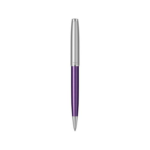 Шариковая ручка Parker Sonnet Essentials Violet SB Steel CT, цвет чернил black, перо: M; - купить необычные сувениры в Воронеже