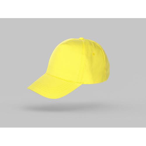 Бейсболка Мемфис 230 5-панельная, yellow