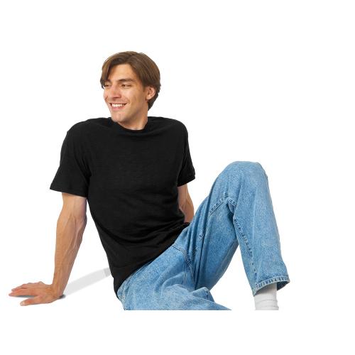 Футболка из джерси с протяжками Portofino унисекс; - купить именные сувениры в Воронеже