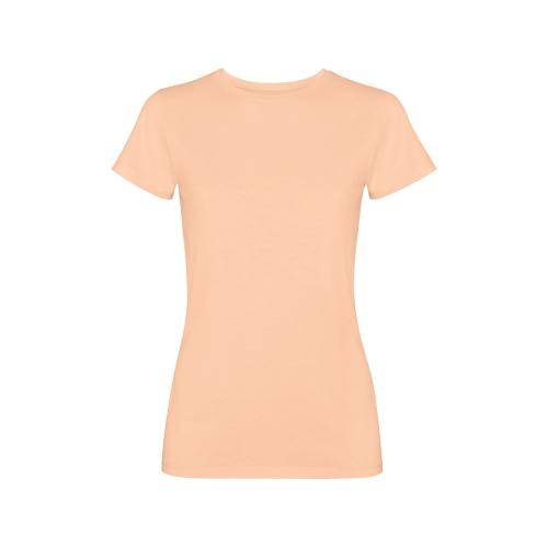 Футболка Fiyi женская, светло-абрикосовый выстиранный