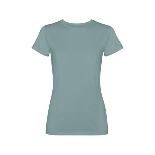 Футболка Fiyi женская, сине-зеленый выстиранный