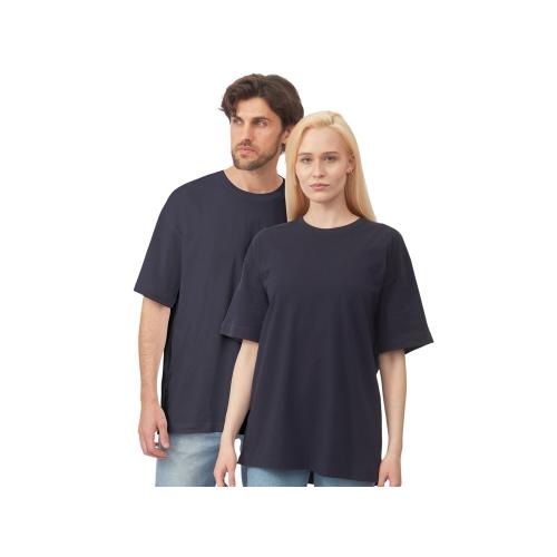 Футболка оверсайз Vienna унисекс , темно-синий