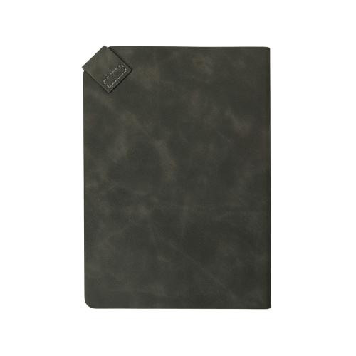 Блокнот А5 в гибкой обложке Chaplin; - купить именные сувениры в Воронеже