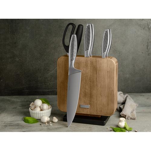 Набор кухонных ножей с блоком, NADOBA; - купить именные сувениры в Воронеже