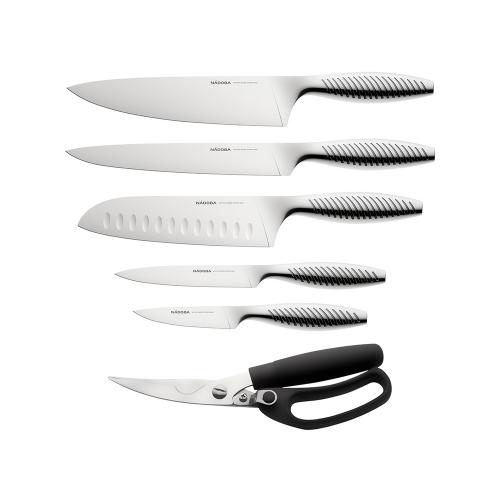 Набор кухонных ножей с блоком, NADOBA; - купить необычные сувениры в Воронеже