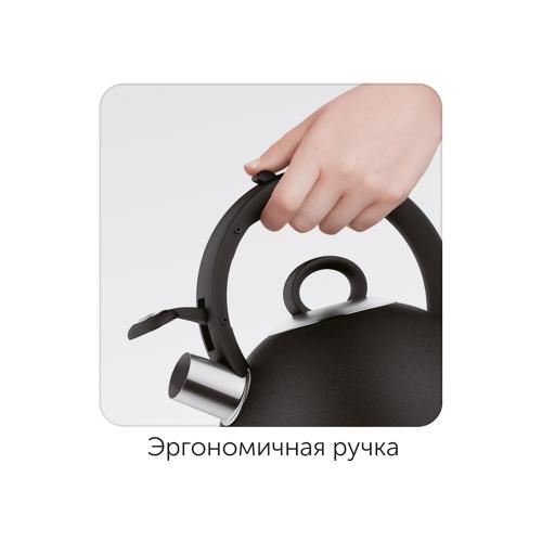 Чайник со свистком, 2,9 л, NADOBA; - купить необычные сувениры в Воронеже
