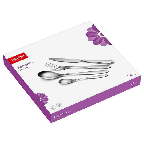 Набор столовых приборов, 24 предмета, NADOBA; - купить именные сувениры в Воронеже