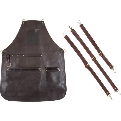 Набор: фартук из натуральной кожи в тубусе; - купить необычные сувениры в Воронеже