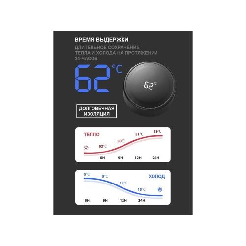 Термос с индикатором температуры LEMARK ; - купить необычные сувениры в Воронеже