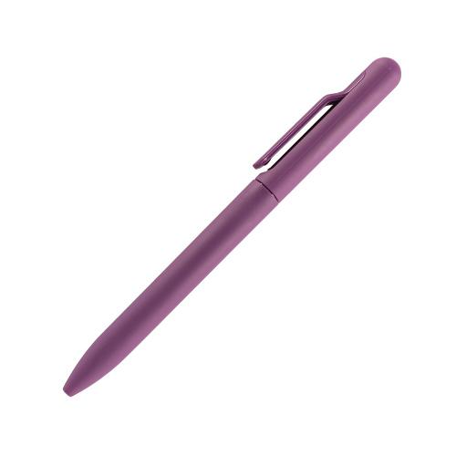 Ручка пластиковая шариковая FAMILY SOFIA, soft touch (Фиолетовый)