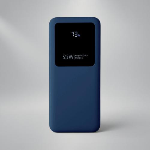 Внешний аккумулятор Kris soft touch, 10000mAh (Тёмно-синий)