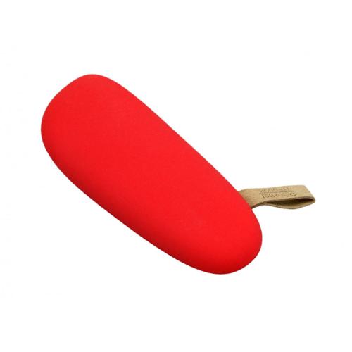 PB_Small_stone Универсальное зарядное устройство power bank в форме камня. 2600MAH. Красный; - купить необычные подарки в Воронеже