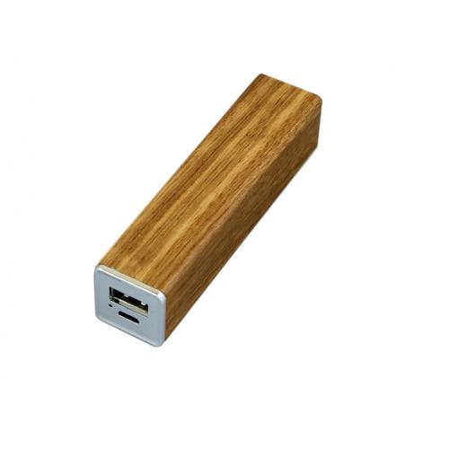 PB-wood1 Универсальное зарядное устройство power bank прямоугольной формы. 2200MAH. Красный; - купить бизнесс-сувениры в Воронеже