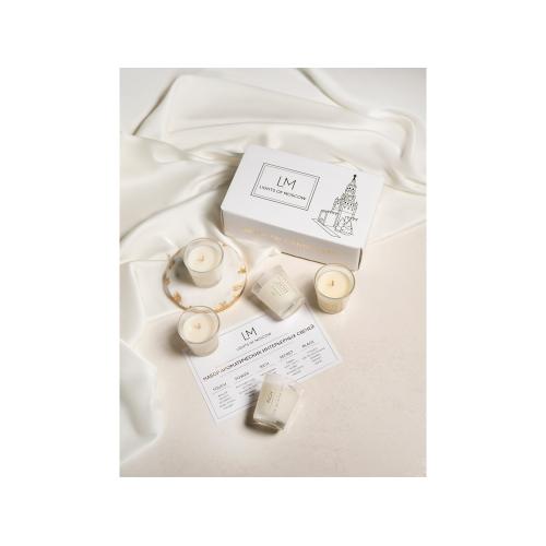 Набор ароматических свечей; - купить подарки с логотипом в Воронеже