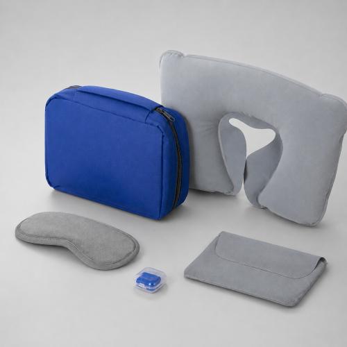 Набор для путешествий Comfy Flight, синий