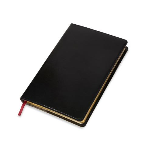 Ежедневник полудатированный портфолио А5  PROFY черный; - купить именные сувениры в Воронеже