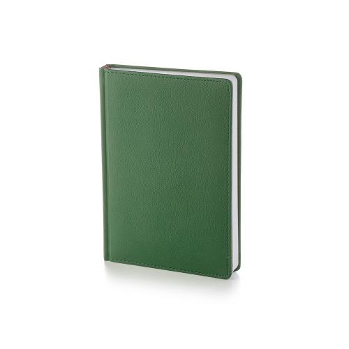 Ежедневник А5 датированный Leader 2026, зеленый