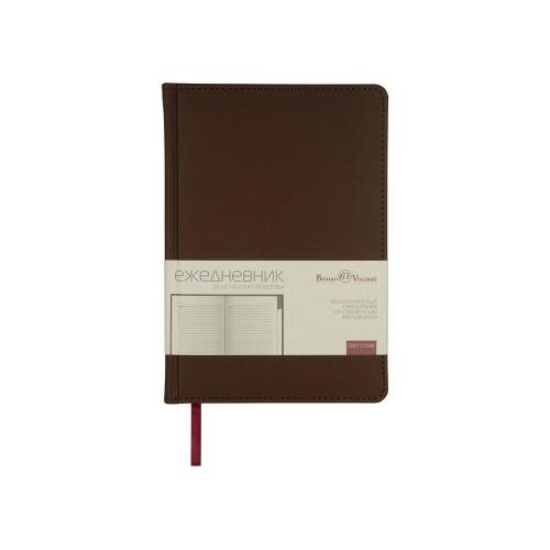 Ежедневник недатированный А5 Velvet Index (коричневый) ; - купить необычные подарки в Воронеже