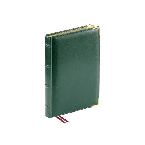 Ежедневник А5 полудатированный Boss, зеленый