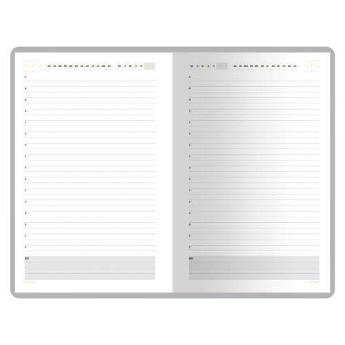 Ежедневник А5 недатированный Mercury; - купить подарки с логотипом в Воронеже