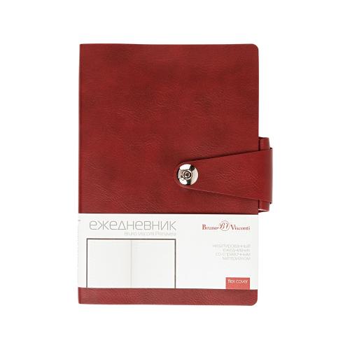 Ежедневник недатированный  А5 PRIMAVERA бордовый; - купить необычные подарки в Воронеже