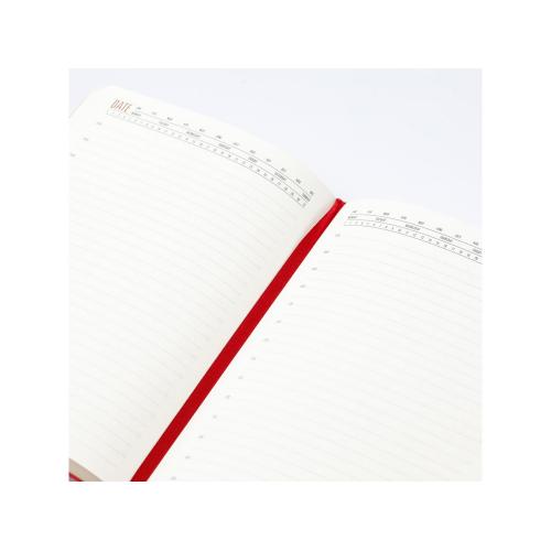 Ежедневник недатированный  А5 LONDON красный/темно-серый; - купить необычные сувениры в Воронеже