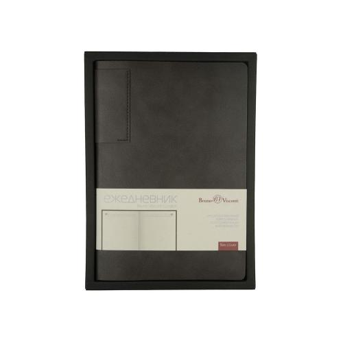 Ежедневник недатированный  А5 LONDON серый; - купить именные сувениры в Воронеже