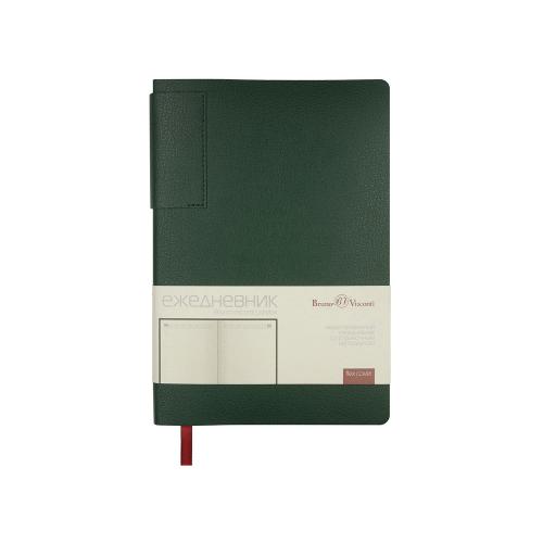 Ежедневник недатированный  А5 LONDON темно-зеленый; - купить необычные подарки в Воронеже