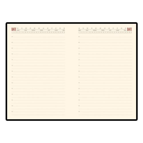 Ежедневник недатированный  А5 LONDON темно-зеленый; - купить необычные сувениры в Воронеже